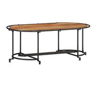 Table basse - Plusieurs Niveaux - 110x55x40 cm - bois massif d'acacia - Salon Moderne(93609) ZLH
