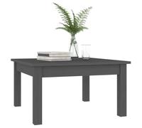 Table basse - Plusieurs Niveaux - Gris 55x55x30 cm - bois massif de pin - Salon Moderne(98146) ZLH