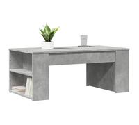 Table basse - Plusieurs Niveaux - gris béton 102x55x42 cm - Bois d'ingénierie - Salon Moderne(14090) ZLH
