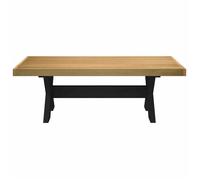 Table basse - Plusieurs Niveaux - NOAIN pieds en forme de X 120x60x40 cm massif pin - Salon Moderne(27884) ZLH