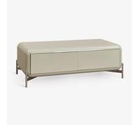 Table basse rectangulaire 120x60 cm en MDF Alazne Vert Laurier