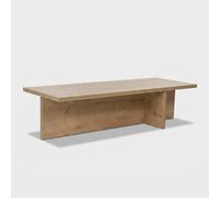 Table basse rectangulaire basse Harbor pour salon