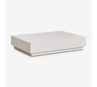 Table Basse Rectangulaire De Jardin 120x90 Cm En Ciment Manir