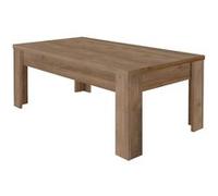 Table Basse Rectangulaire Plateau et Pieds Aspect Chêne Mercure - MERCURE - ALTOBUY Marron G
