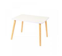 Table basse rectangulaire scandinave contemporaine de salon - ERROLVES - Blanc - 60*40*40 CM