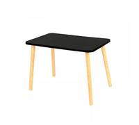 Table basse rectangulaire scandinave contemporaine de salon - ERROLVES - Noir - 60*40*40 CM