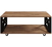 Table basse Refia Pin atlantique 98 x 60 x h33,6cm
