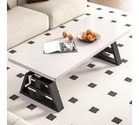Table Basse Réglable en Hauteur Table de Salon Relevable avec Espace de Stockage 3 En 1 Table à Manger Moderne Bureau d'ordinateur Levage à Main Facile à Assembler Industriel D,90*50*49~75CM