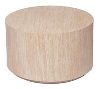 Table basse Rod travertin - Amadeus - Marron - Bois Marron G