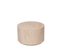 Table basse Rod travertin - Amadeus - Marron - Bois Marron G