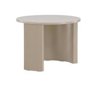 - Table basse ronde ø60 cm Bristol beige