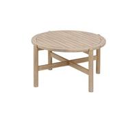 Table basse ronde D80 acacia Deona Hespéride - Naturel clair