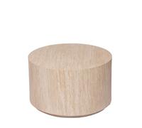 Table basse Rod travertin - Amadeus - Marron - Bois Marron G