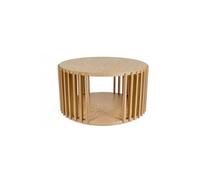 Table basse ronde en bois - DUBLIN