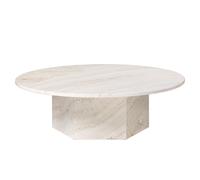 GUBI Table basse Epic White. Ø110