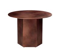 Epic Coffee Table Table basse 60 Earthy Red Acier Gubi - 5715015241533