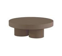 Table Basse Ronde NORR11 Gear Ø120 Cm, Couleur Argile