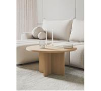 Table basse ronde - OVO - 76x76 - couleur du Frêne-Chêne Lindberg