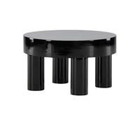 Venture Home – Table basse ronde Varberg – Design 60 cm – Noir