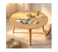 Table Basse Ronde - WILITTO - MDF - Style Nordique - Plateau Spacieux - Forte Capacité de Charge - 2-3 personnes - 60x60x50cm