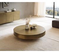 Table-basse Ryo 120x30 cm or métallique