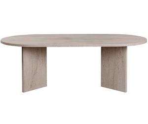 Table basse Sable travertin 119 x 60 x h40cm