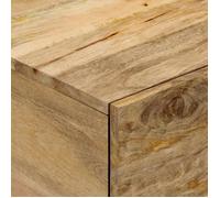 Table basse - SALALIS - DX27 - Bois de manguier massif - 80x50x40 cm - Assemblage requis