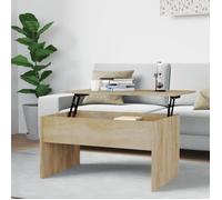 Table basse - SALALIS - SH019619 - Chêne sonoma - Bois d'ingénierie - 80x50,5x41,5 cm
