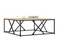 Table basse - SALALIS - SP0281 - Chêne sonoma - Bois d'ingénierie - 100x100x40 cm