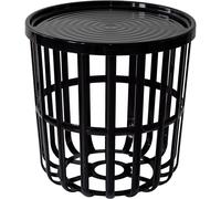 Table basse salon , ronde, panier de rangement plusieurs couleurs disponible.