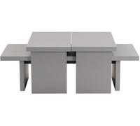 Table basse Sanctuaire gris 110 x 45 x h30cm