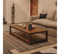Table basse Sashi en bois massif LA FORME