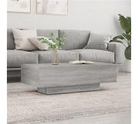 vidaXL Table basse Sonoma gris 100×49,5×31 cm bois d'ingénierie