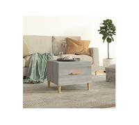 Table basse Sonoma gris 50x50x40 cm Bois d'ingénierie817533