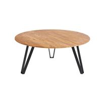 Table Basse Space Ø90 en Chêne Huilé Naturel