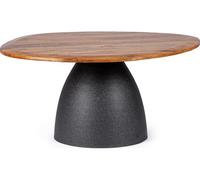 Table basse Stanley top natural 86 x 76 x h40 cm