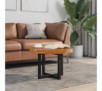 Table basse Table d'appoint de salon séjour en Teck Résine 60 cm vidaXL