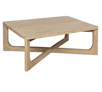Table basse table de salon rectangulaire en bois coloris naturel - longueur 170 x profondeur 109 x Hauteur 41 cm