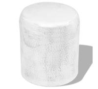 VIDAXL Table basse/tabouret martelé