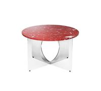 Table Basse This Is Art, , Chrome/bordeaux