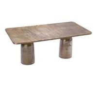 Table basse Totem gold - Amadeus - - Aluminium Multicolore G