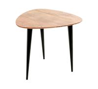 Table basse triangulaire 46x46x51 cm en bois d'acacia - YOMA