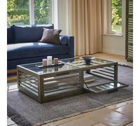 Table basse Trowbridge marron H/L/P env. 39.5/140/76 cm