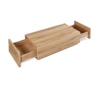 Table basse Turur 104 x 50 x 40 cm effet chêne