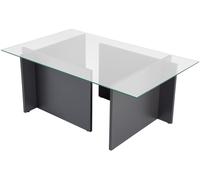 Table basse Vetrino anthracite 105 x 65 x h40cm