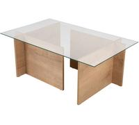 Table basse Vetrino chene miel 105 x 65 x h40cm