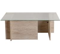 Table basse Vetrino travertin 105 x 65 x h40cm