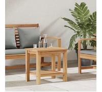 vidaXL Table basse Lumarko en teck massif marron 50 x 35 x 45 cm