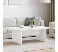 Table basse - VIDAXL - 93 x 53 x 33 cm - Blanc - Bois d'ingénierie - Rectangulaire