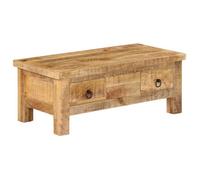 Table basse - VIDAXL - Bois de manguier massif - 90 x 45 x 35 cm - Vintage - Laqué
